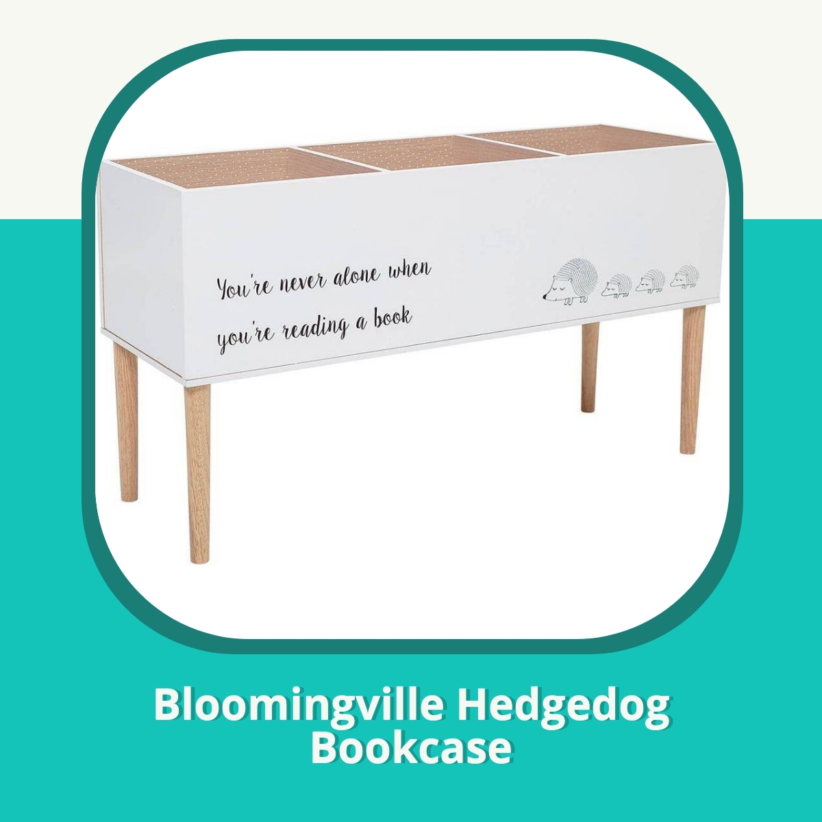 Anmeldelse af Bloomingville Hedgedog Bookcase