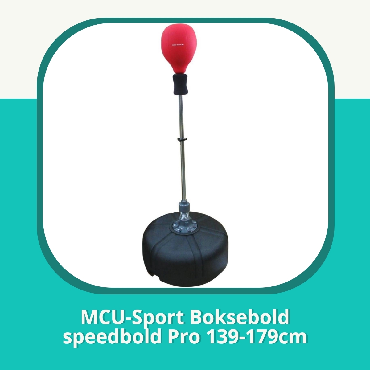 Anmeldelse af MCU-Sport Boksebold speedbold Pro 139-179cm