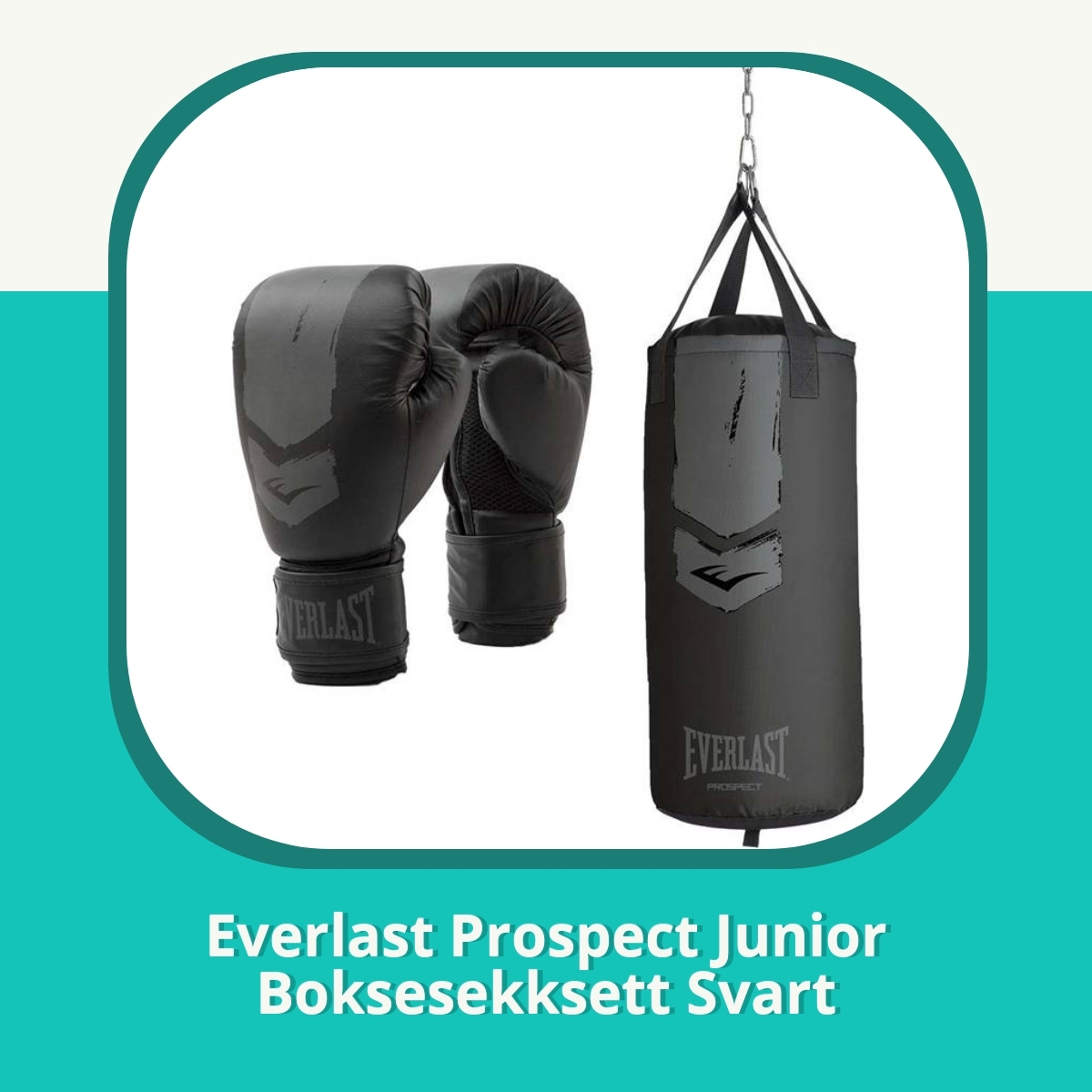 Anmeldelse af Everlast Prospect Junior Boksesekksett Svart