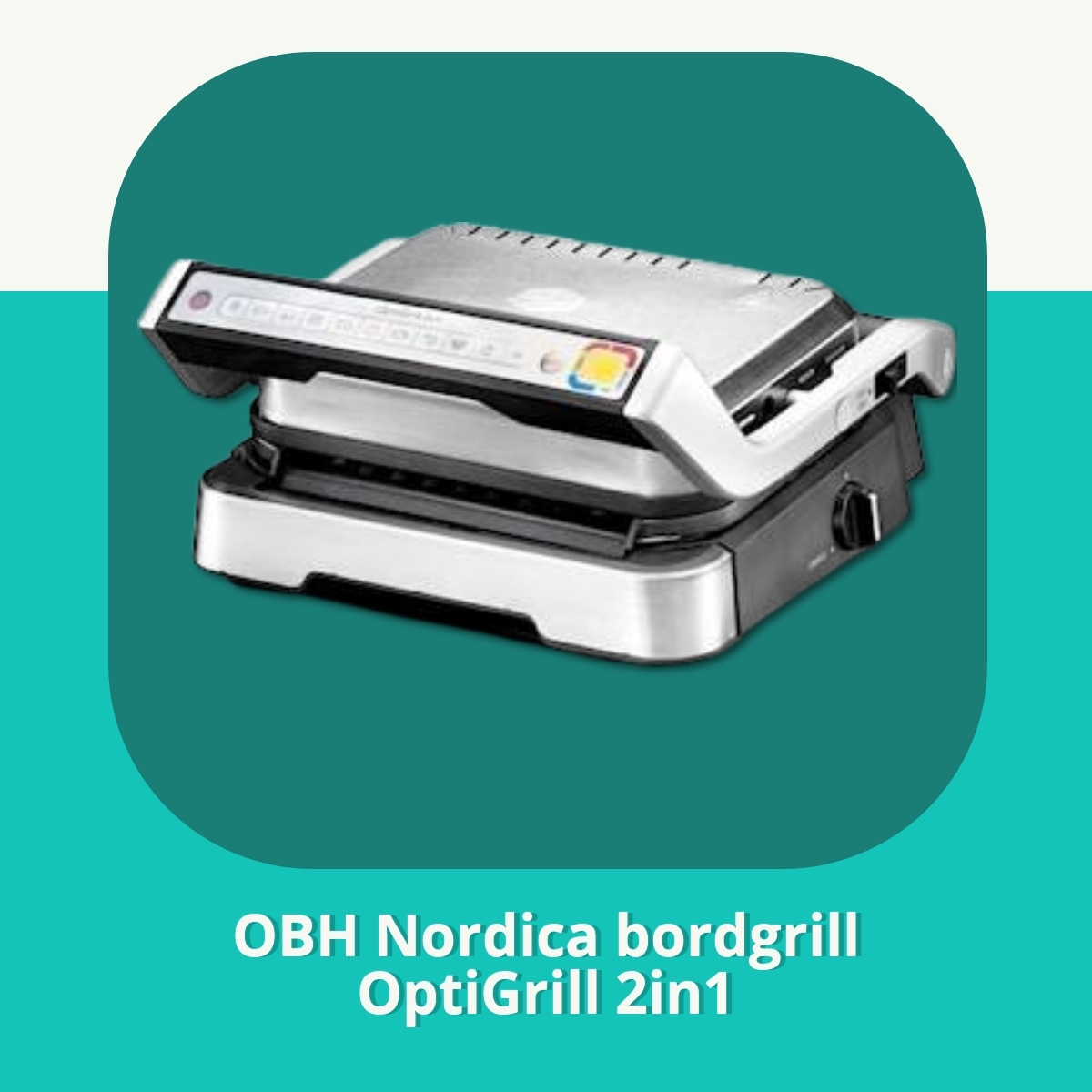 Anmeldelse af OBH Nordica bordgrill OptiGrill 2in1