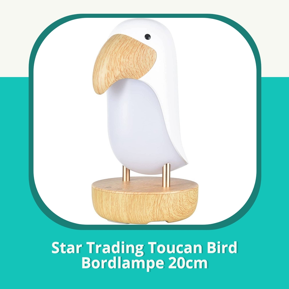Anmeldelse af Star Trading Toucan Bird Bordlampe 20cm