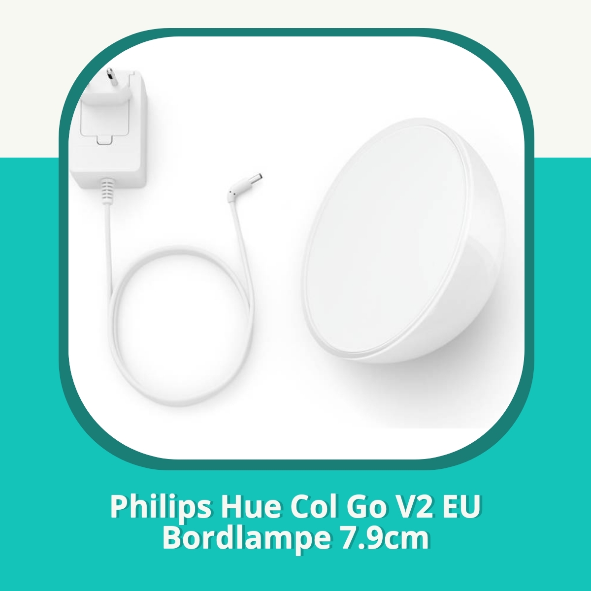Anmeldelse af Philips Hue Col Go V2 EU Bordlampe 7.9cm