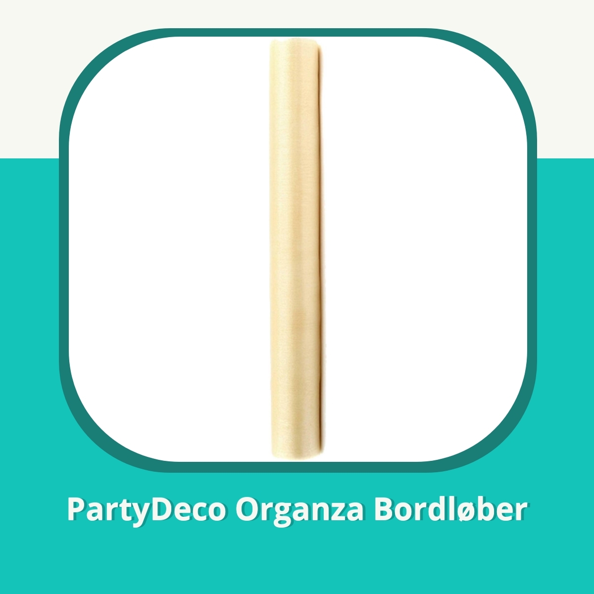 Anmeldelse af PartyDeco Organza Bordløber