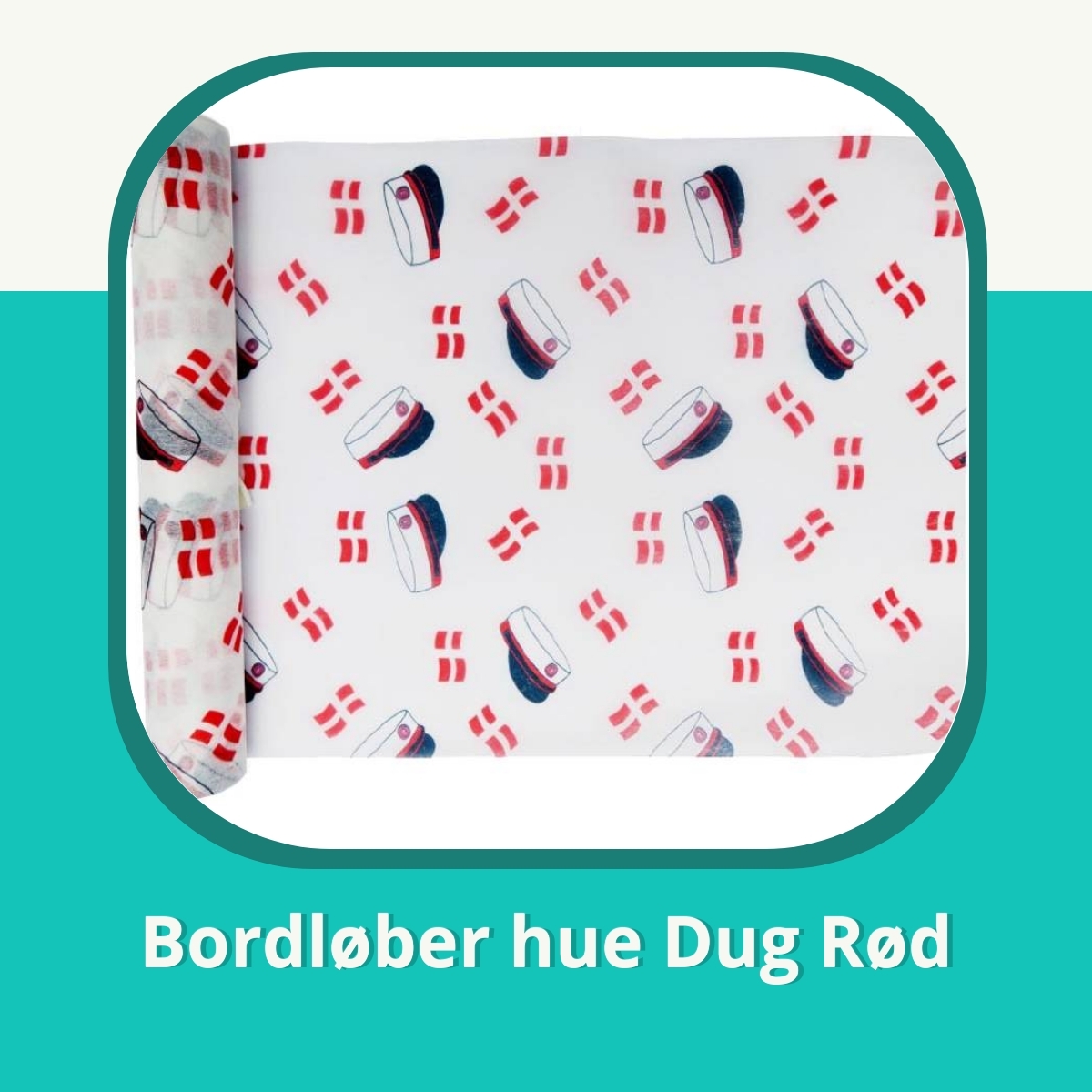 Anmeldelse af Bordløber hue Dug Rød