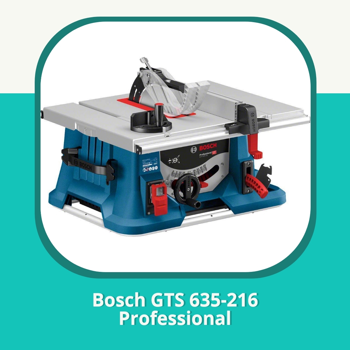 Recension af Bosch GTS 635-216 Professional
