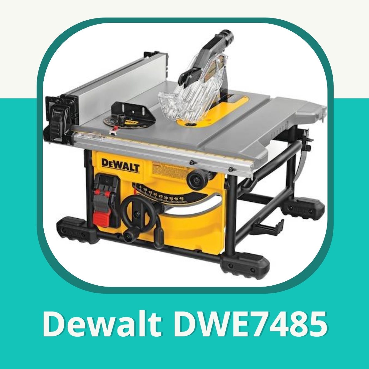 Recension Dewalt DWE7485