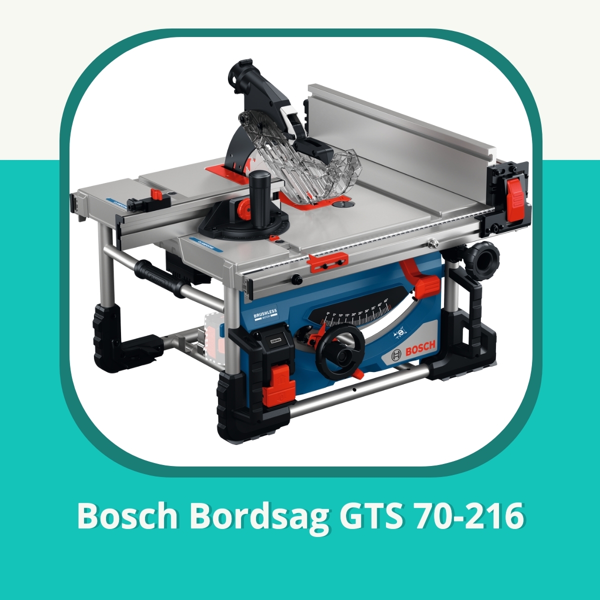 Anmeldelse Bosch Bordsag GTS 70-216