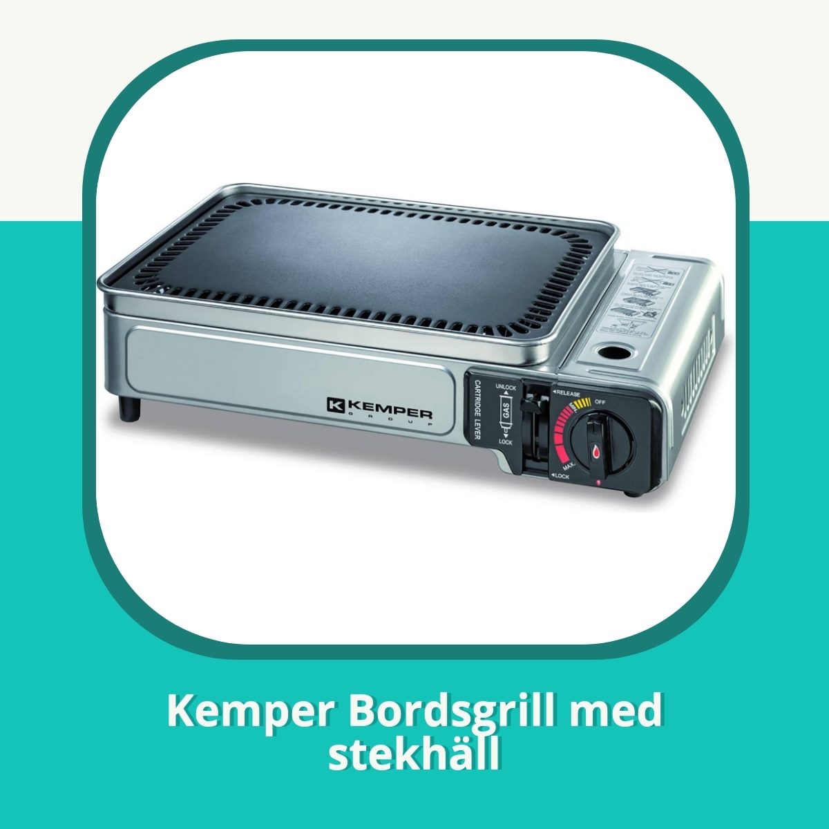 Recension af Kemper Bordsgrill med stekhäll