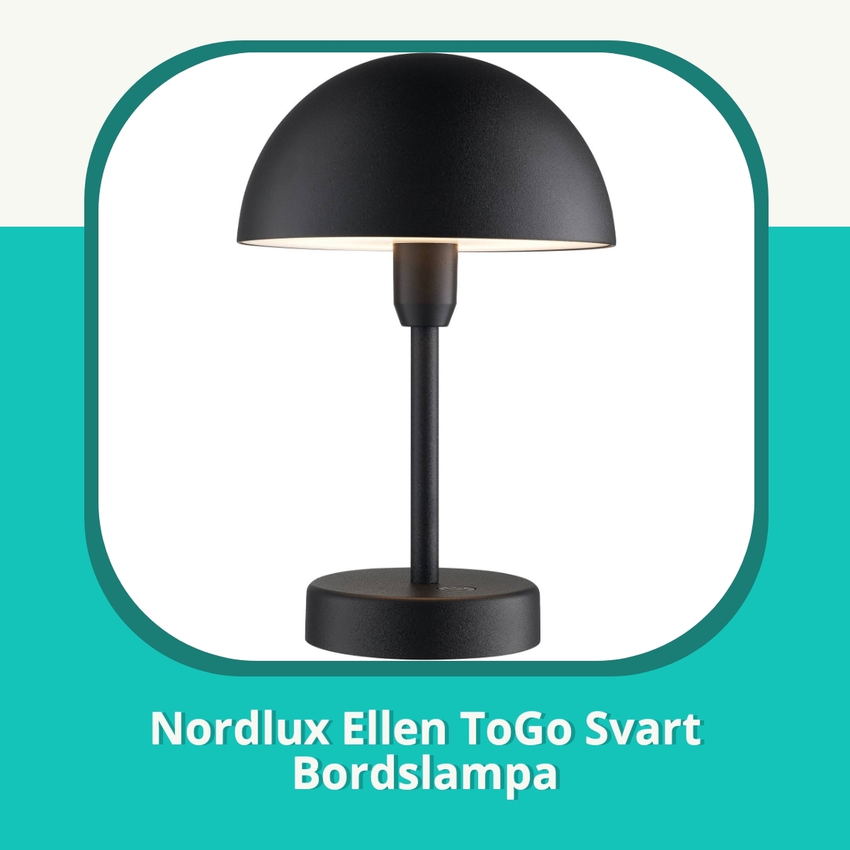 Recension af Nordlux Ellen ToGo Svart Bordslampa