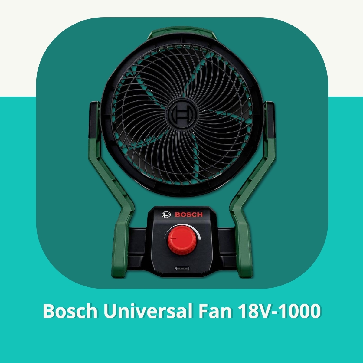 Anmeldelse af Bosch Universal Fan 18V-1000
