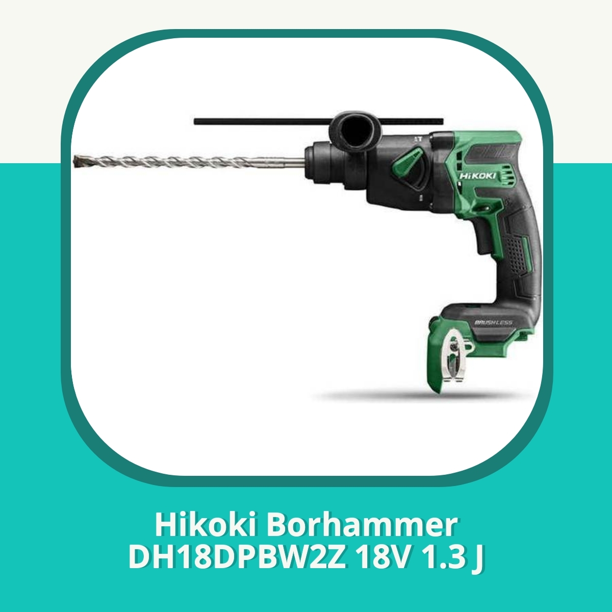 Anmeldelse Hikoki Borhammer DH18DPBW2Z 18V 1.3 J