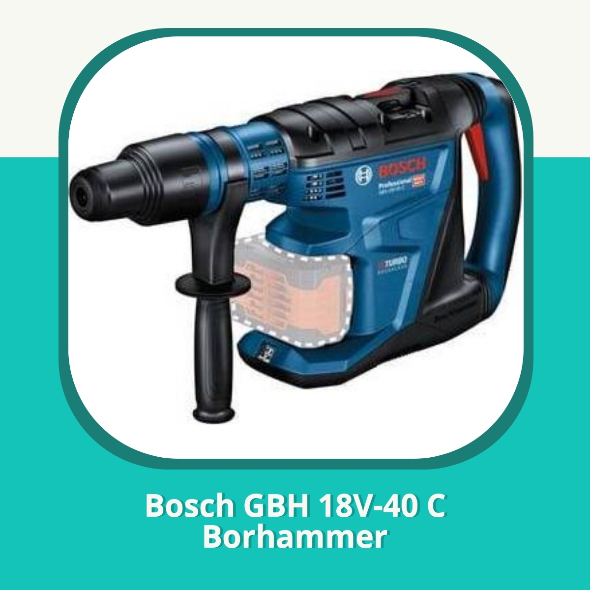Anmeldelse af Bosch GBH 18V-40 C Borhammer