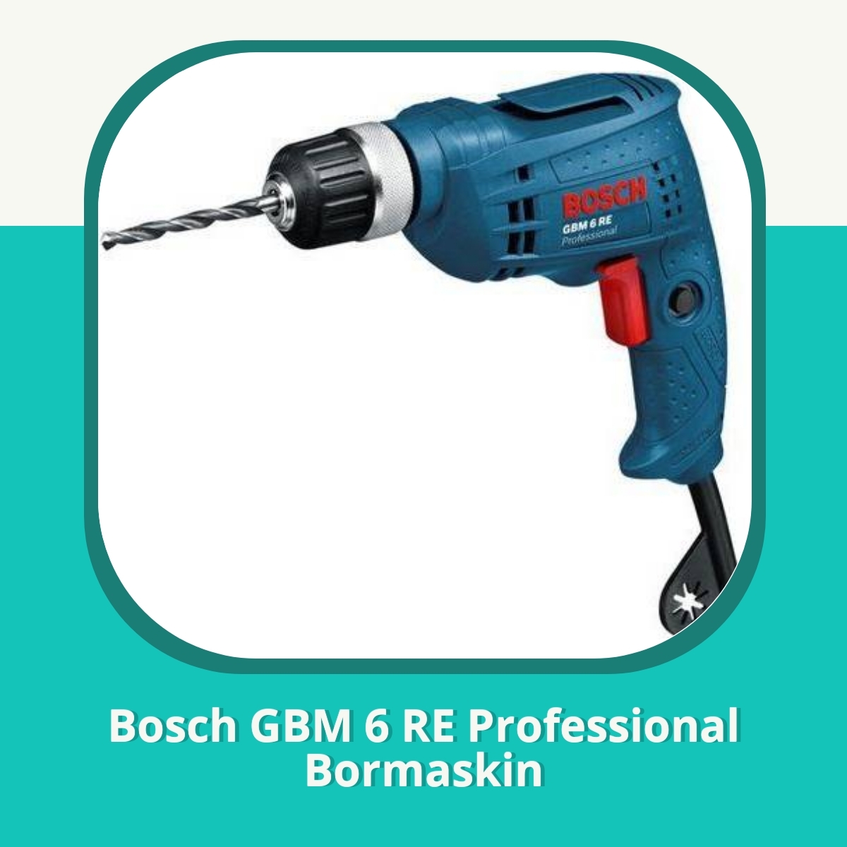 Anmeldelse af Bosch GBM 6 RE Professional Bormaskin
