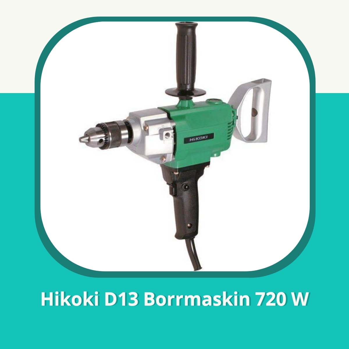 Recension af Hikoki D13 Borrmaskin 720 W