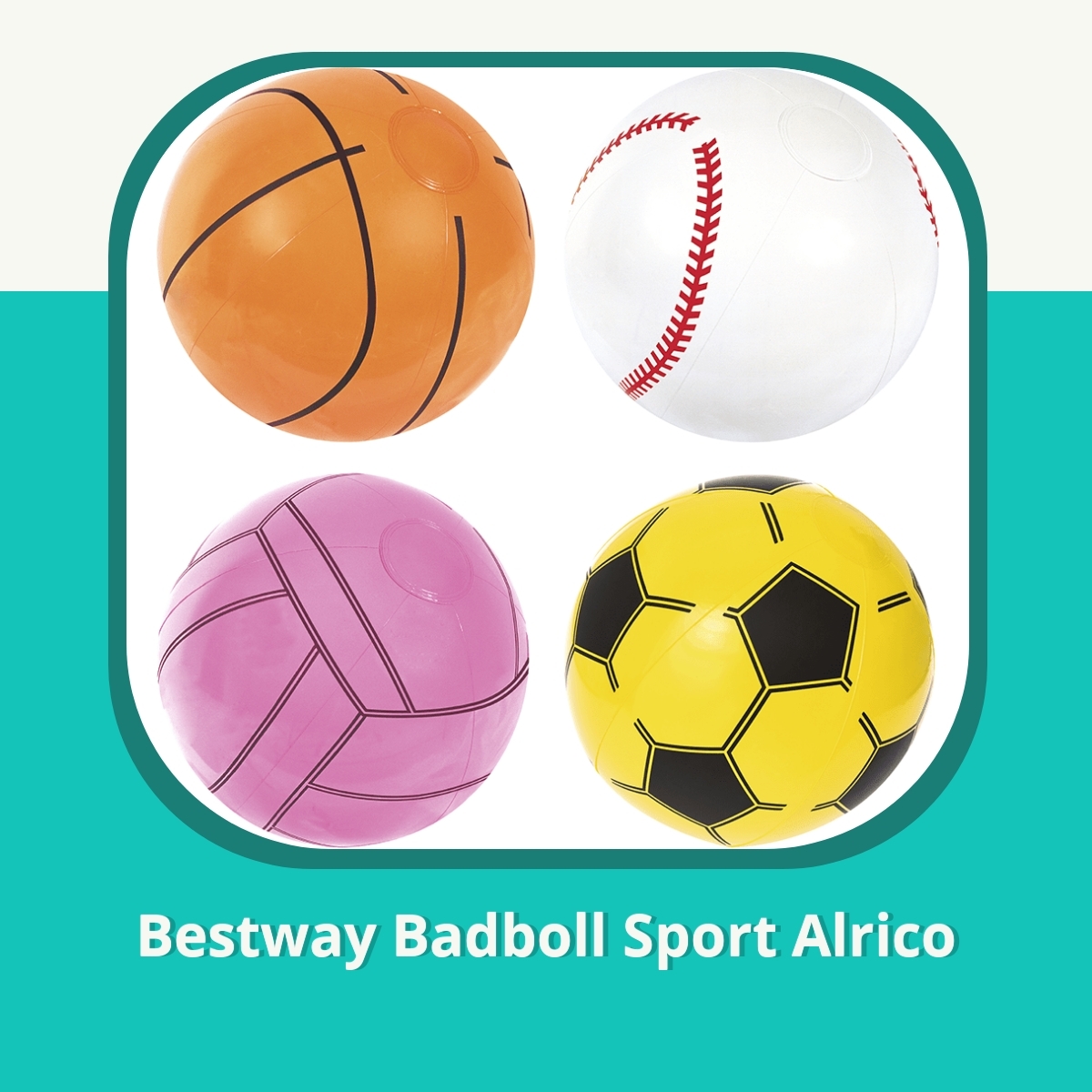 Anmeldelse af Bestway Badboll Sport Alrico