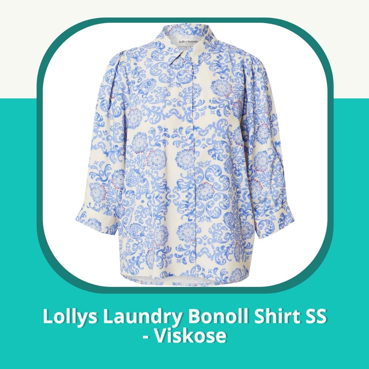 Anmeldelse af Lollys Laundry Bonoll Shirt SS - Viskose