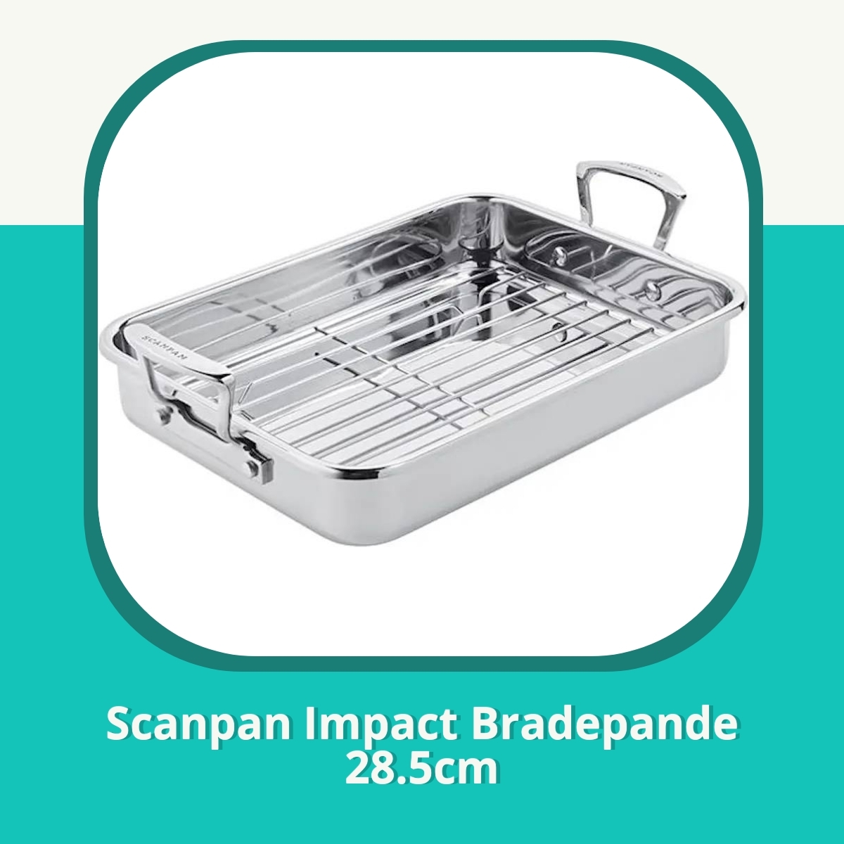 Anmeldelse af Scanpan Impact Bradepande 28.5cm