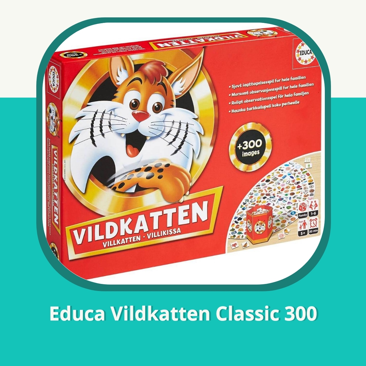 Recension af Educa Vildkatten Classic 300