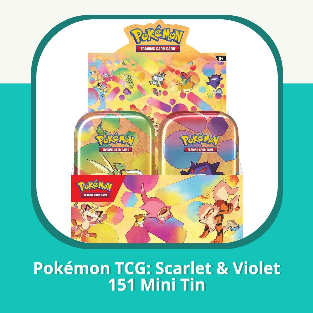 Anmeldelse af Pokémon TCG: Scarlet & Violet 151 Mini Tin