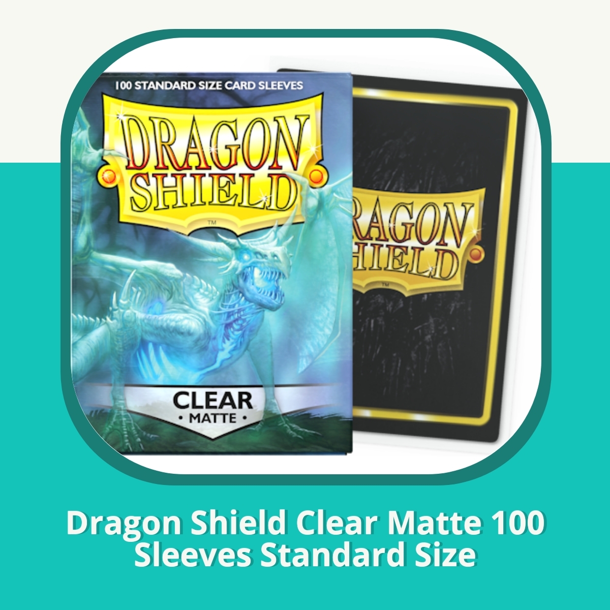 Anmeldelse af Dragon Shield Clear Matte 100 Sleeves Standard Size