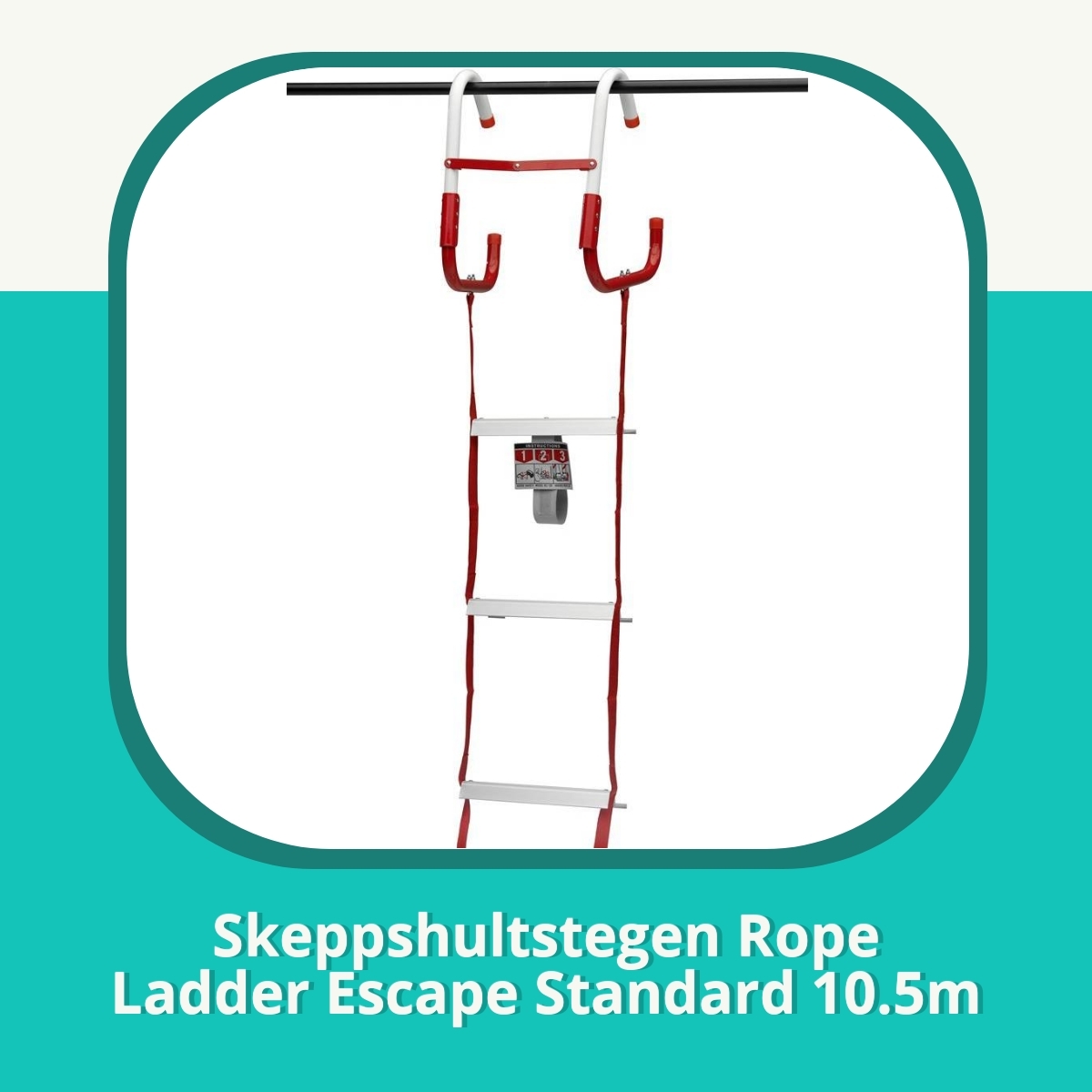 Recension af Skeppshultstegen Rope Ladder Escape Standard 10.5m