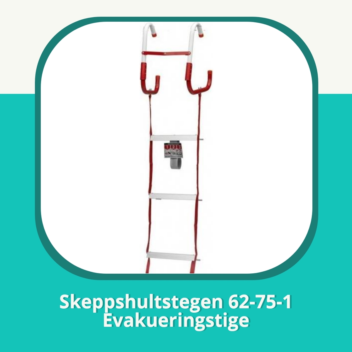 Anmeldelse af Skeppshultstegen 62-75-1 Evakueringstige