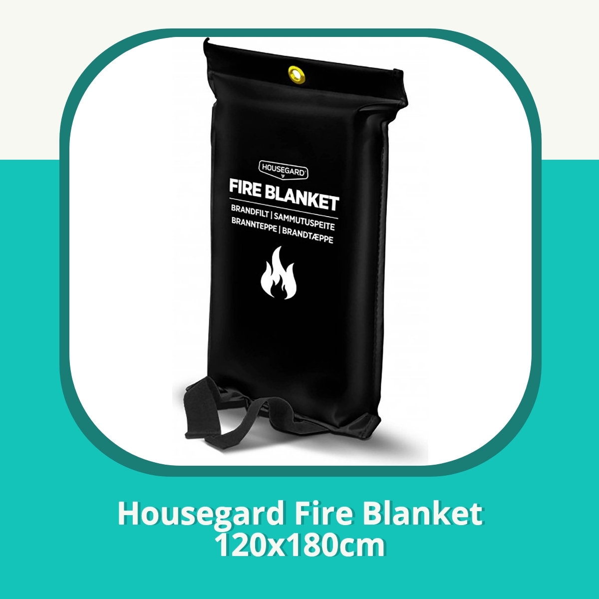 Anmeldelse af Housegard Fire Blanket 120x180cm