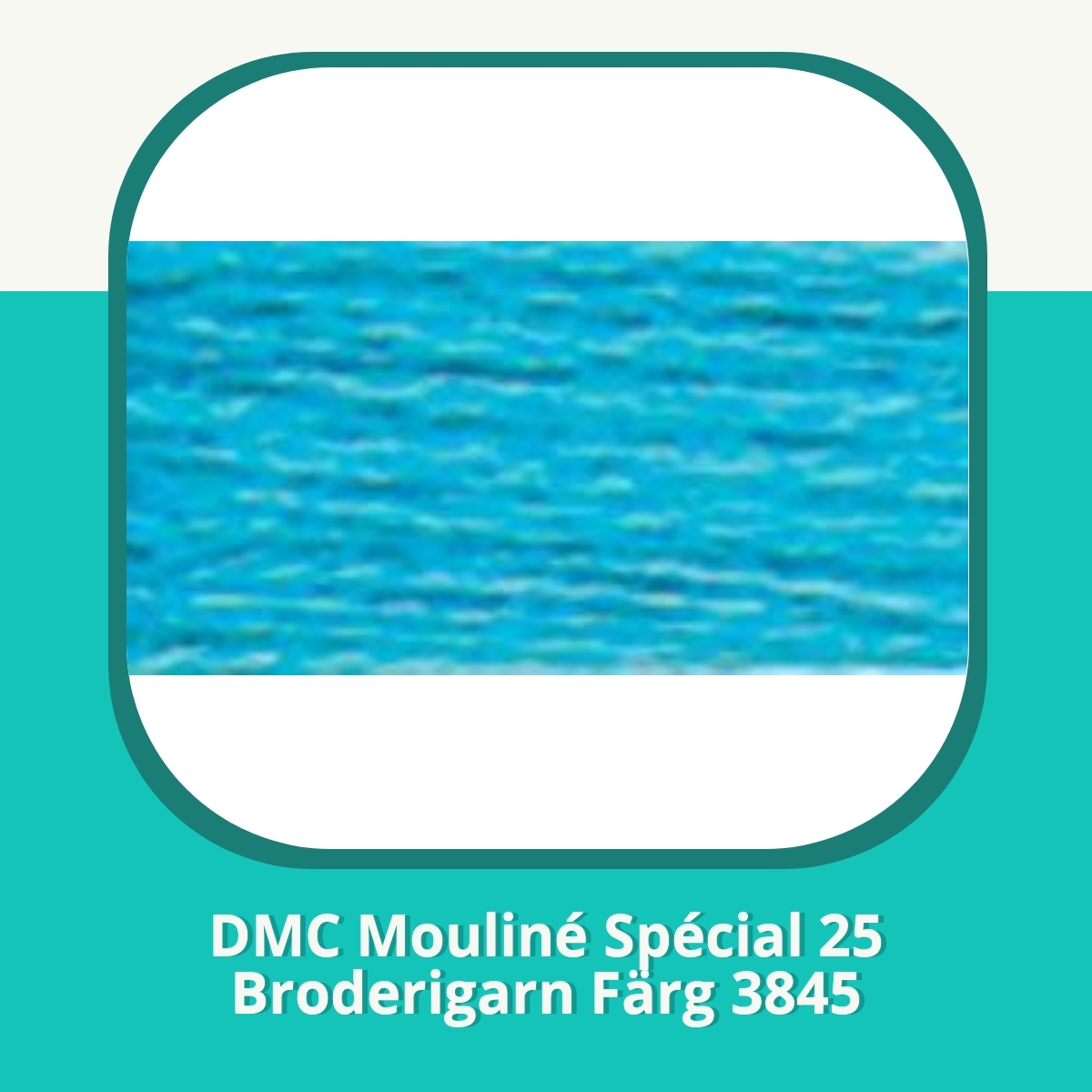 Recension DMC Mouliné Spécial 25 Broderigarn Färg 3845