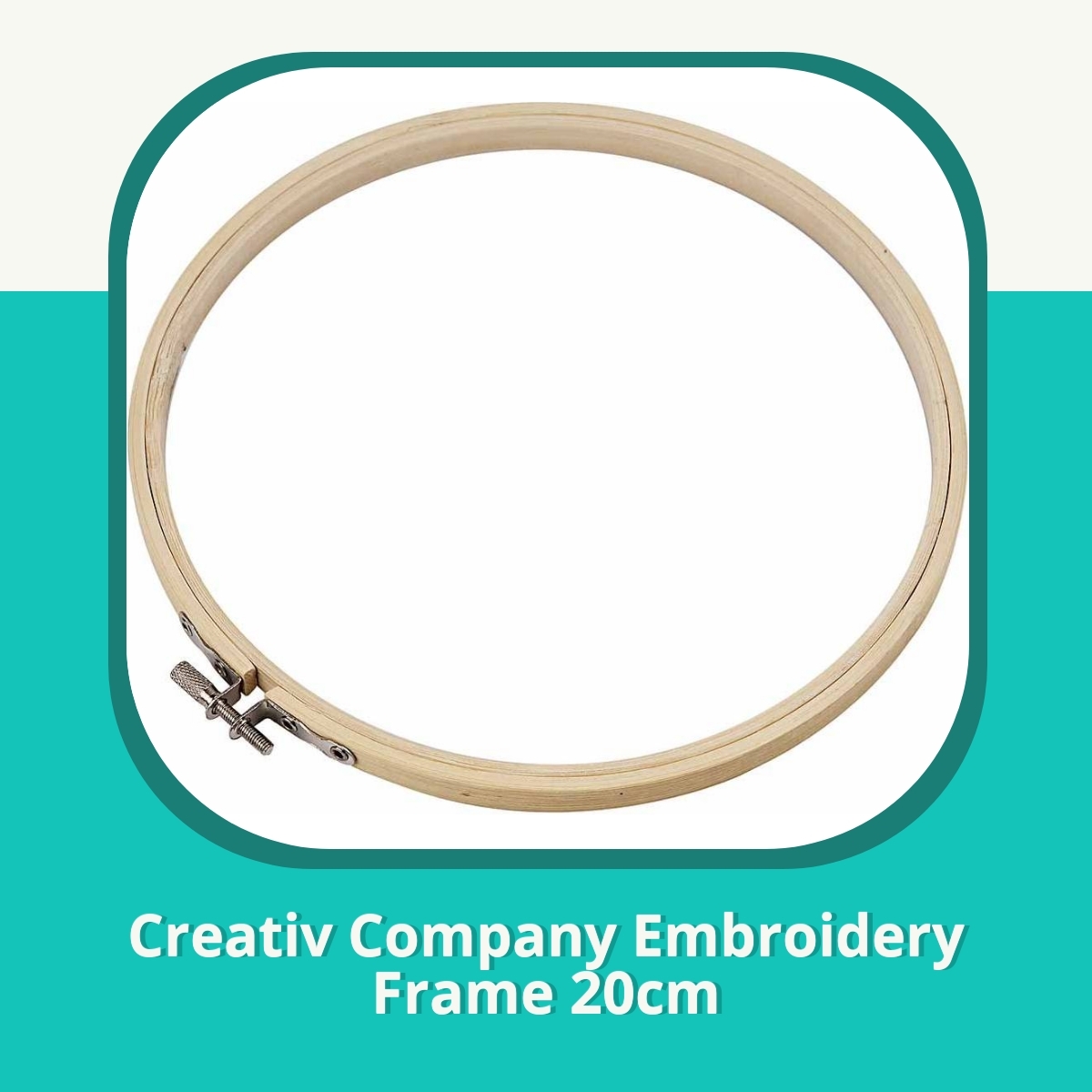Recension af Creativ Company Embroidery Frame 20cm