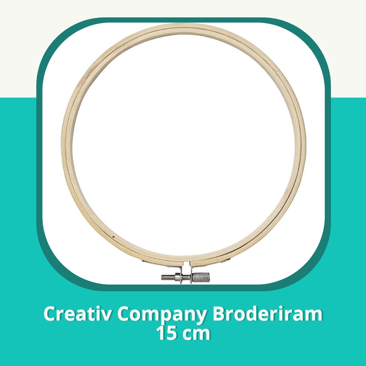 Recension Creativ Company Broderiram 15 cm