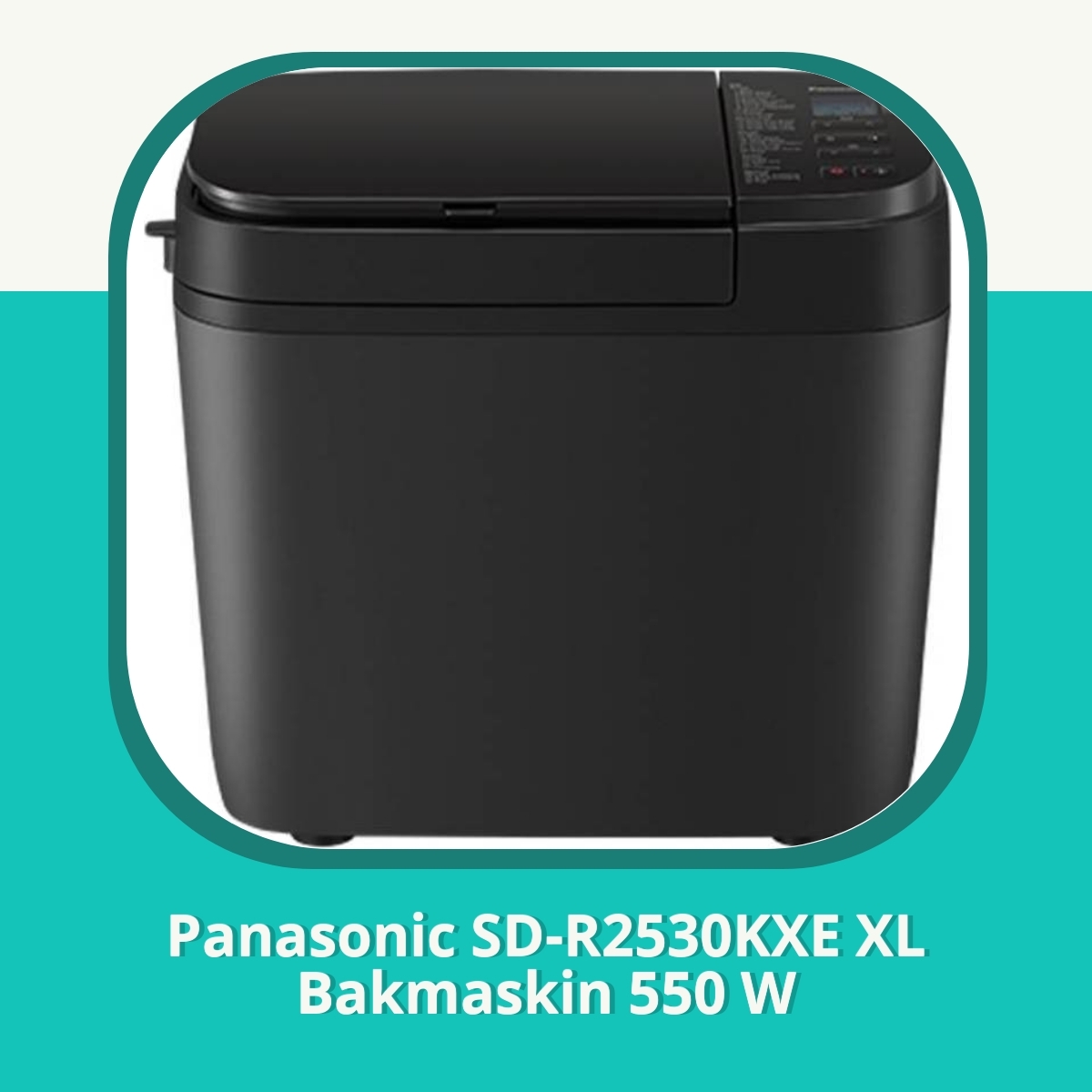 Recension af Panasonic SD-R2530KXE XL Bakmaskin 550 W