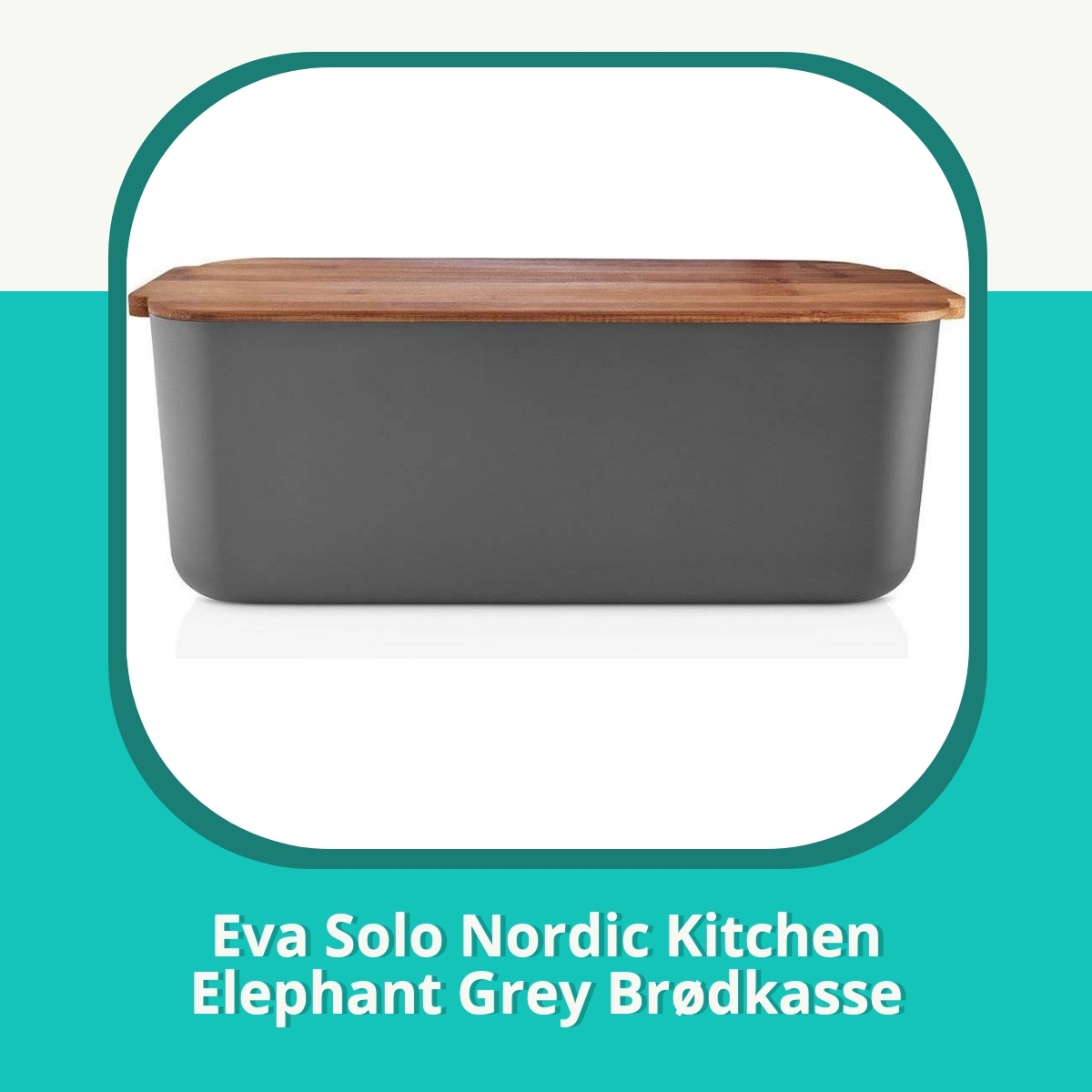 Anmeldelse af Eva Solo Nordic Kitchen Elephant Grey Brødkasse