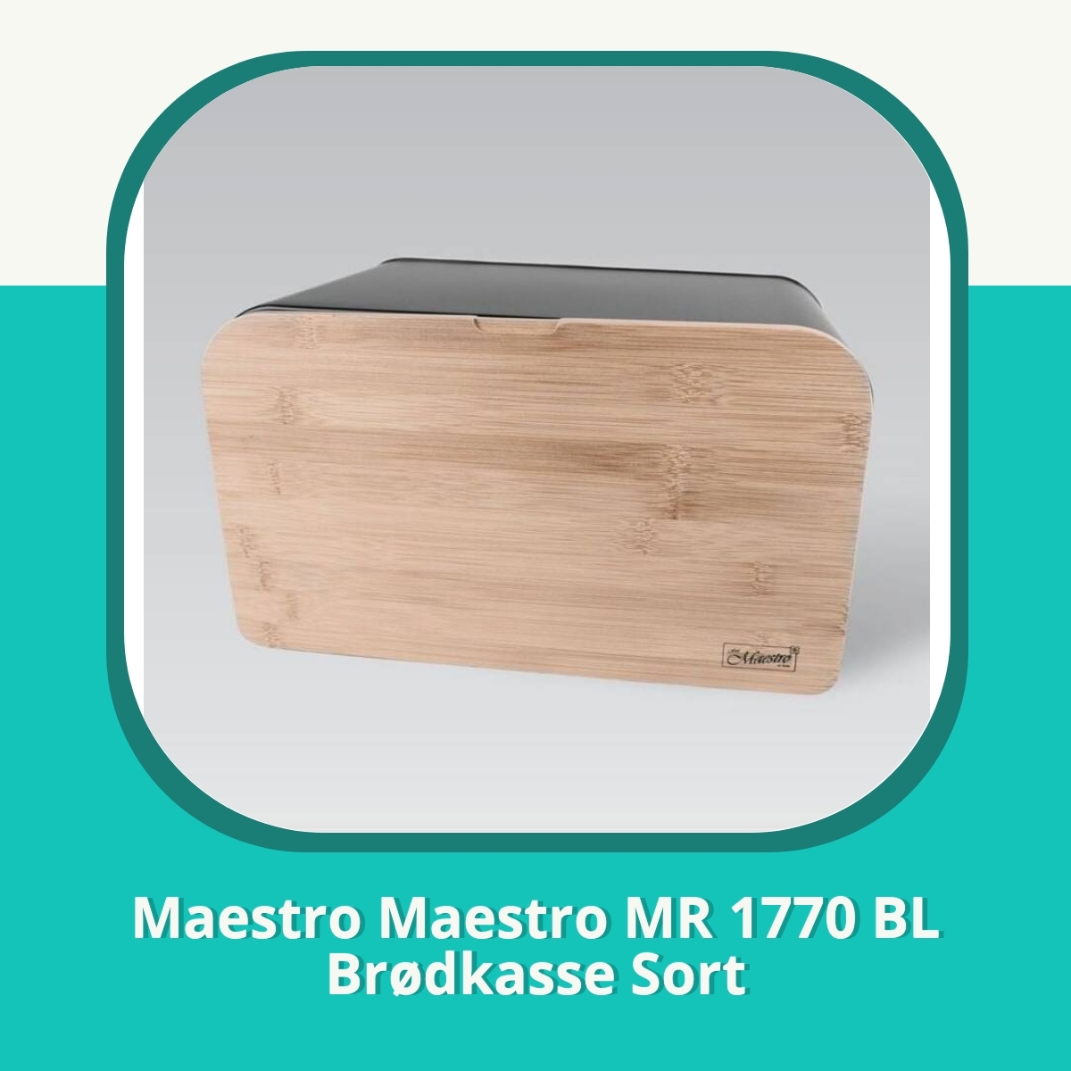 Anmeldelse af Maestro Maestro MR 1770 BL Brødkasse Sort