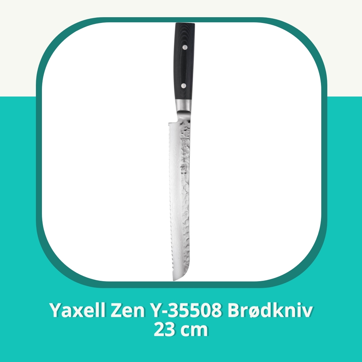 Anmeldelse af Yaxell Zen Y-35508 Brødkniv 23 cm