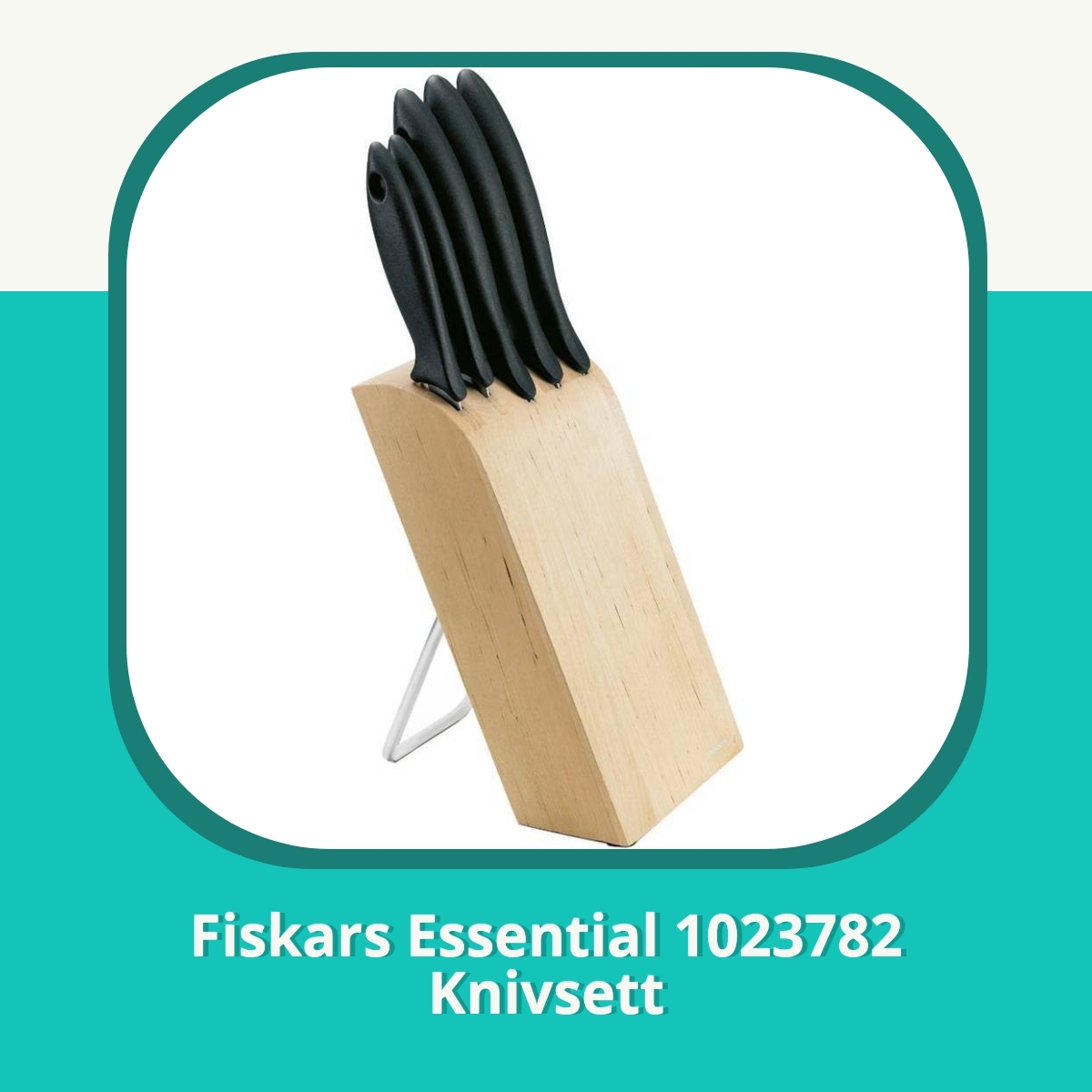 Anmeldelse af Fiskars Essential 1023782 Knivsett