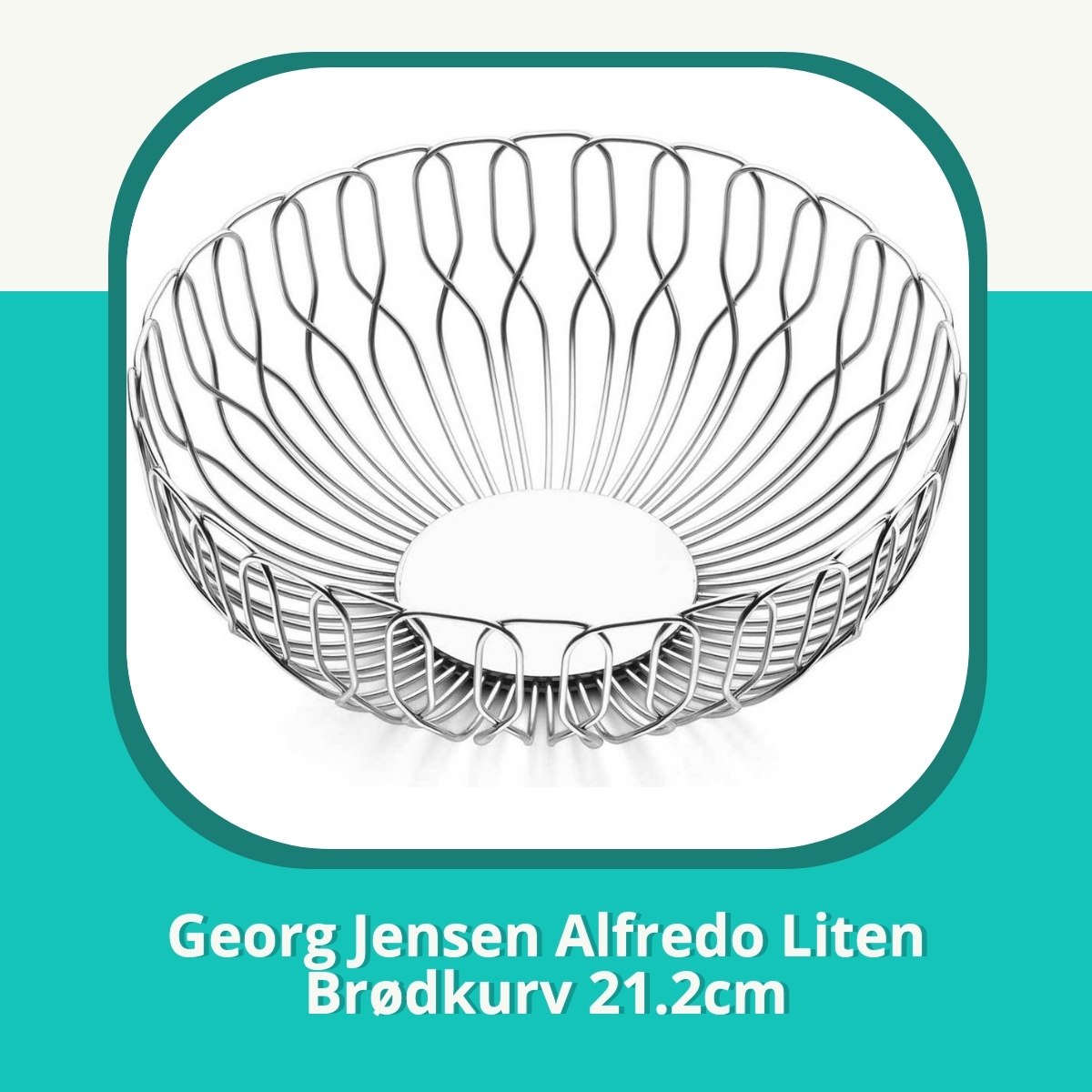 Anmeldelse af Georg Jensen Alfredo Lille Brødkurv 21.2cm