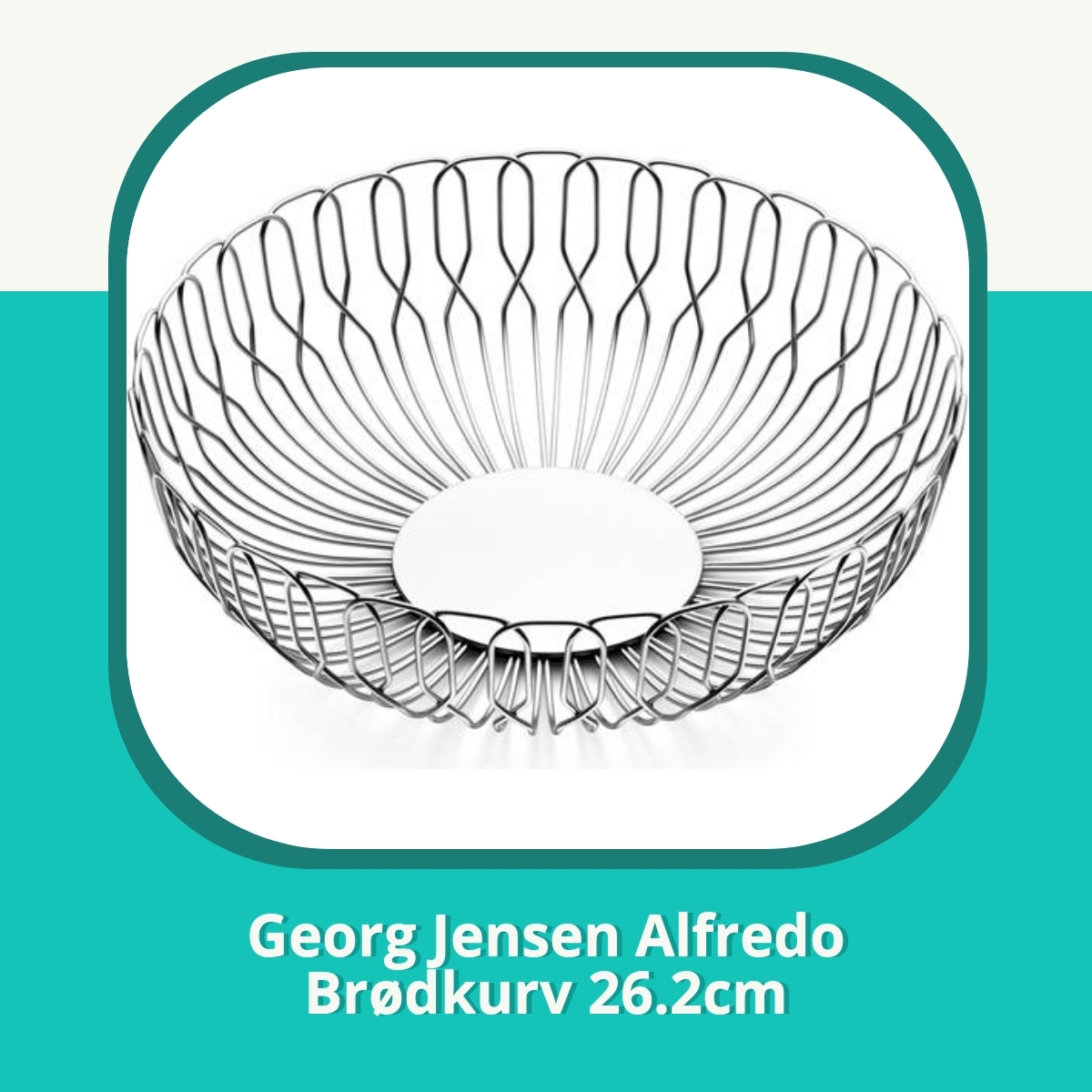 Anmeldelse af Georg Jensen Alfredo Brødkurv 26.2cm