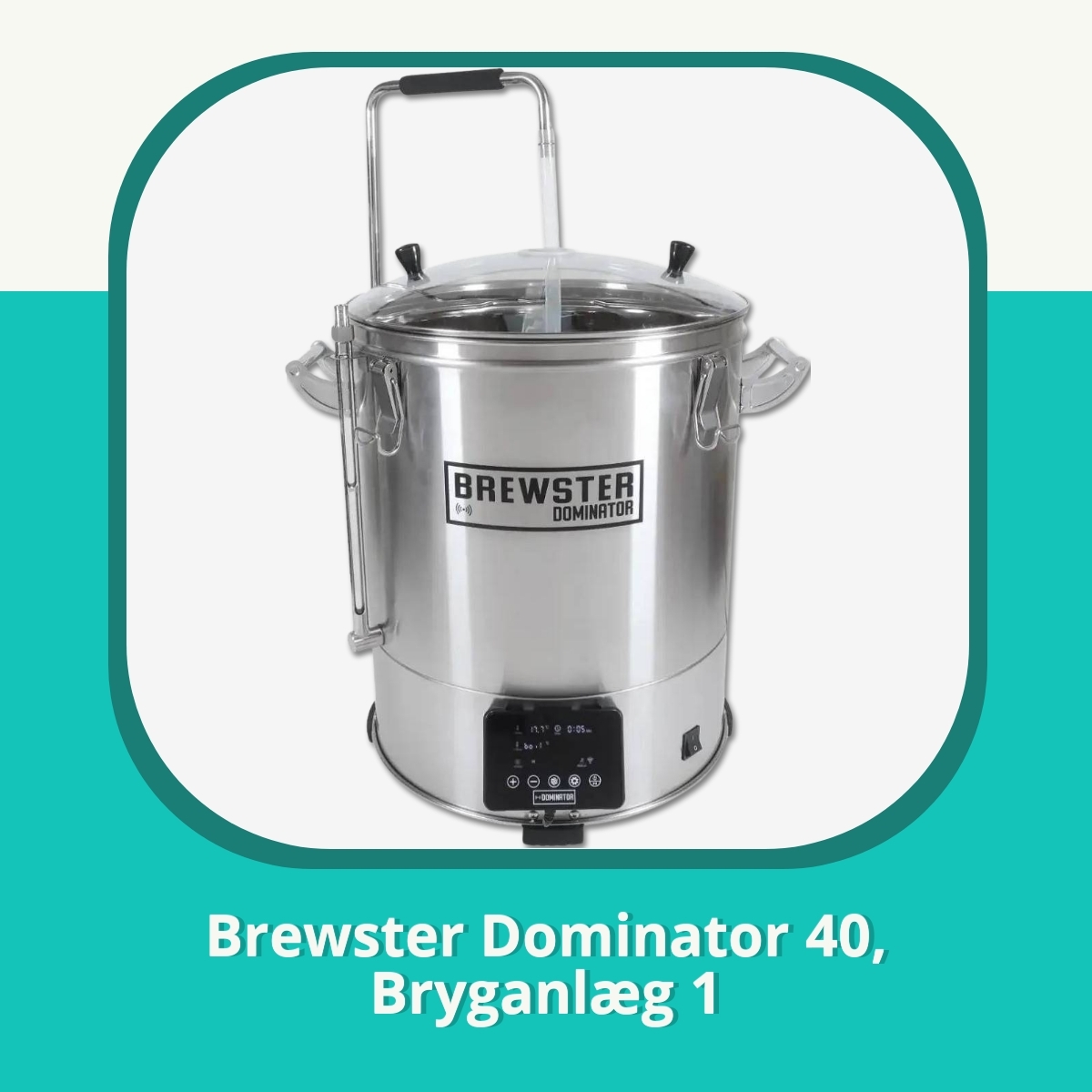 Anmeldelse af Brewster Dominator 40, Bryganlæg 1