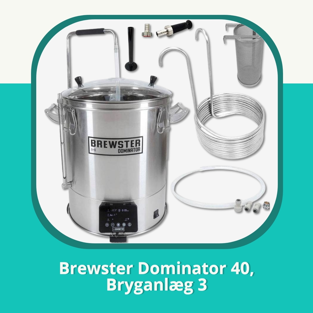 Anmeldelse af Brewster Dominator 40, Bryganlæg 3