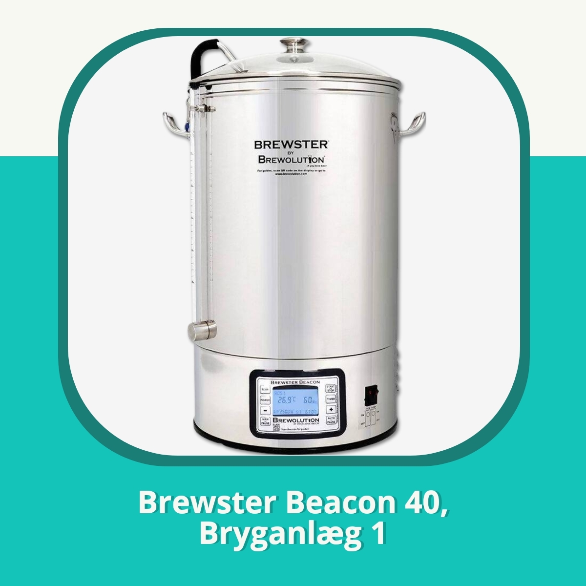 Anmeldelse af Brewster Beacon 40, Bryganlæg 1