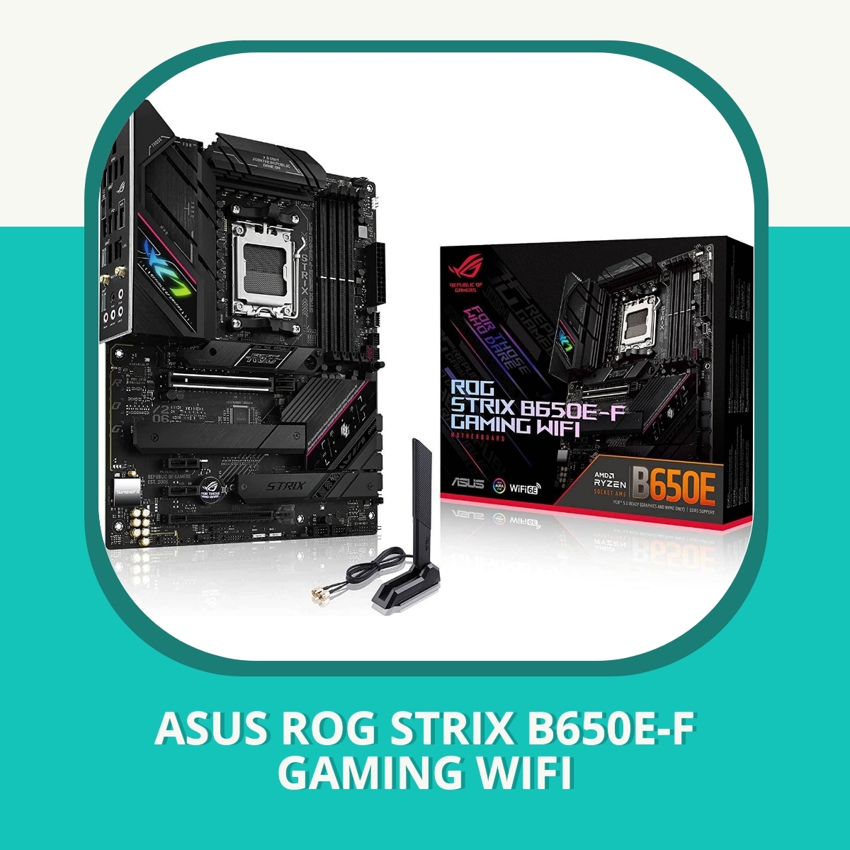 Anmeldelse af ASUS ROG STRIX B650E-F GAMING WIFI