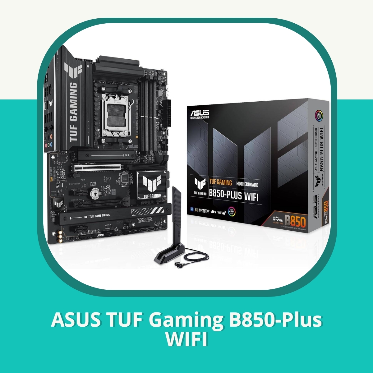 Anmeldelse af ASUS TUF Gaming B850-Plus WIFI