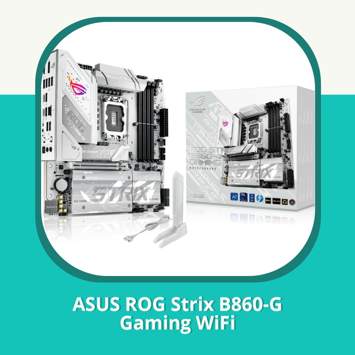 Anmeldelse af ASUS ROG Strix B860-G Gaming WiFi