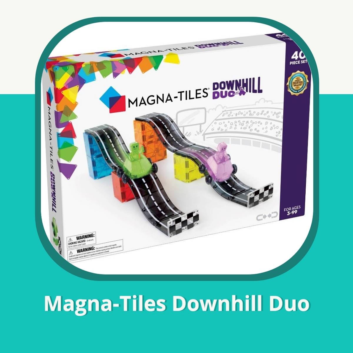 Anmeldelse af Magna-Tiles Downhill Duo