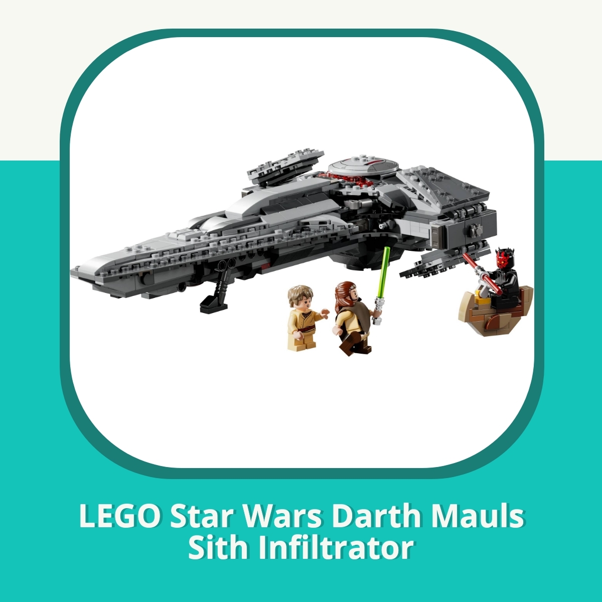 Anmeldelse af LEGO Star Wars Darth Mauls Sith Infiltrator