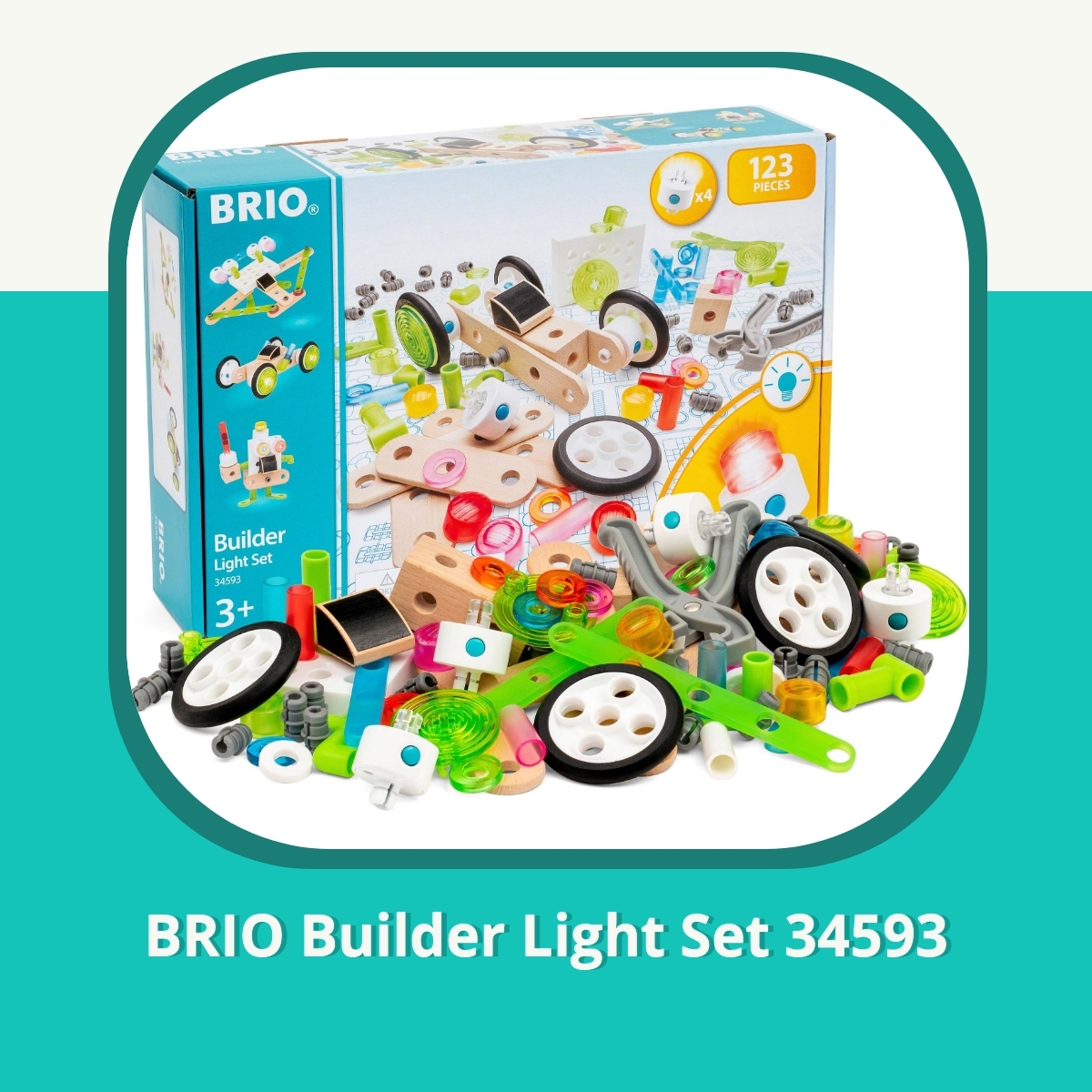 Anmeldelse af BRIO Builder Light Set 34593
