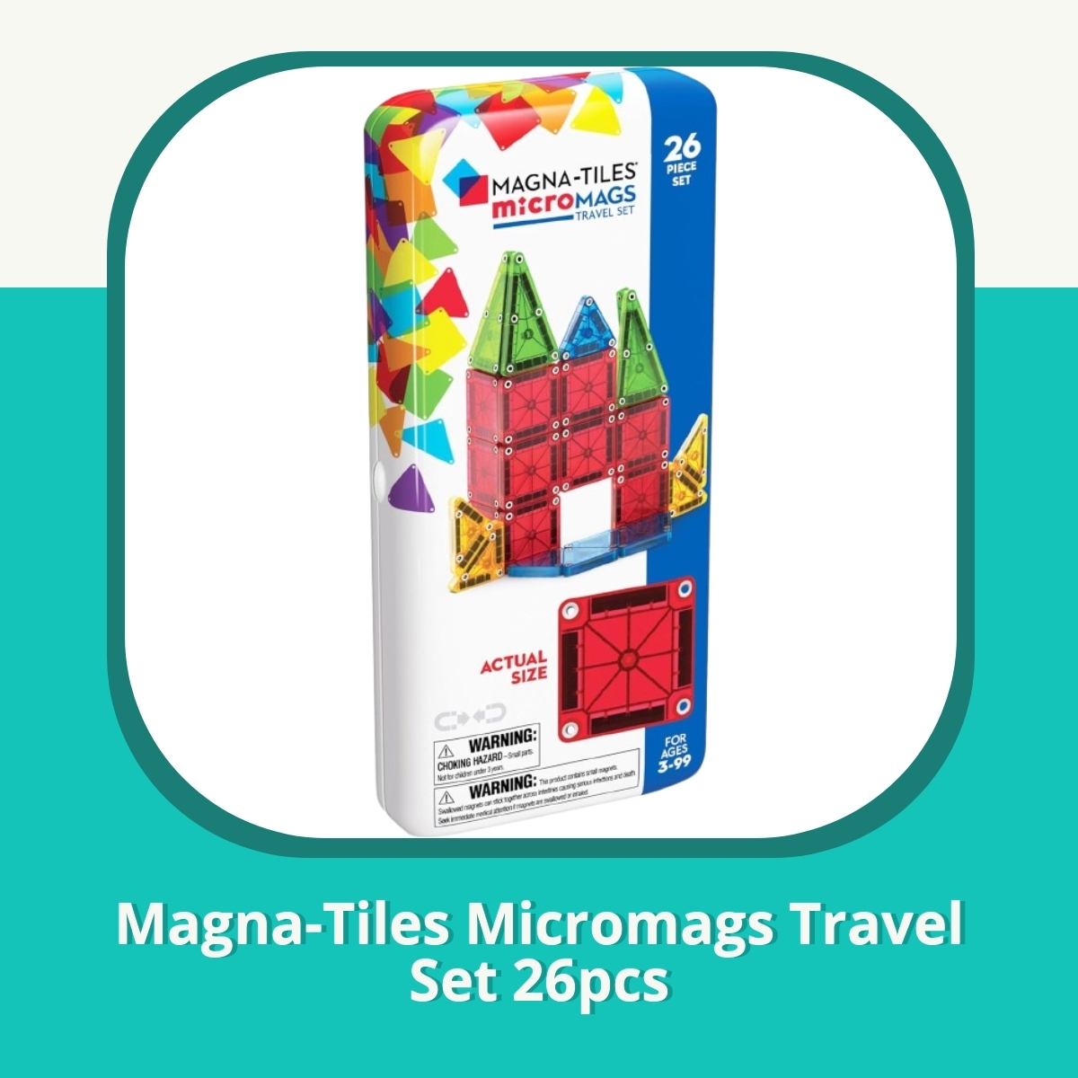 Recension af Magna-Tiles Micromags Travel Set 26pcs