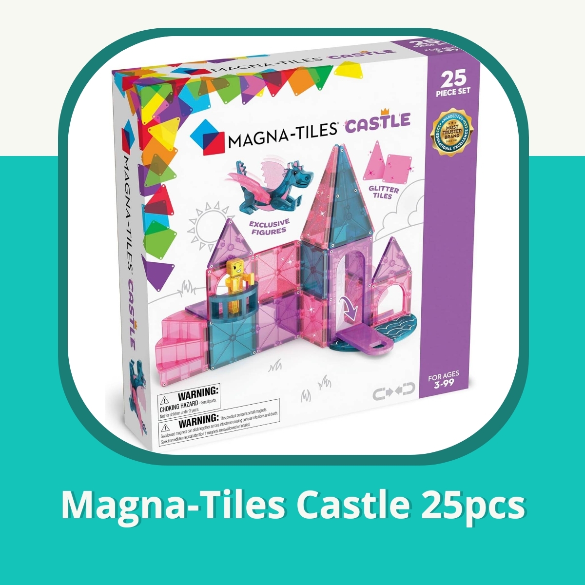 Recension af Magna-Tiles Castle 25pcs