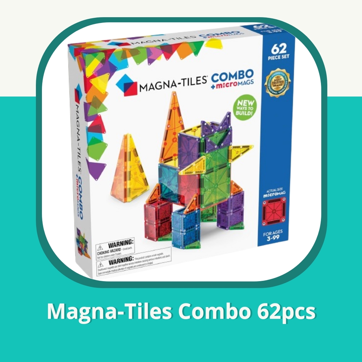 Recension Magna-Tiles Combo 62pcs
