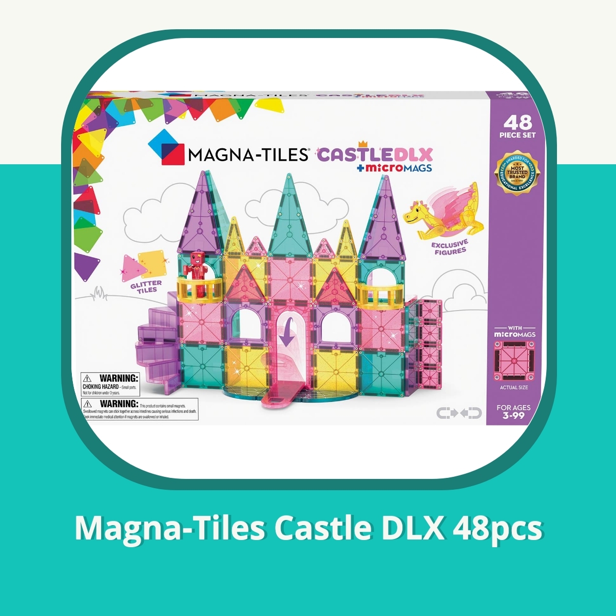 Recension af Magna-Tiles Castle DLX 48pcs